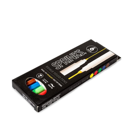 Sprinks Edible Food Pen Set - Primary Pack 6 Pack - iPantry UAE