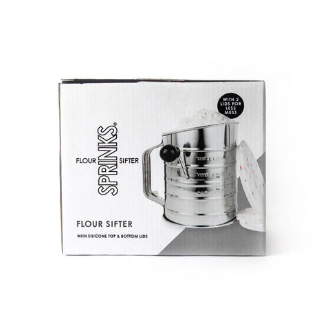 Sprinks Flour Sifter With 2 Silicone Lids - iPantry UAE