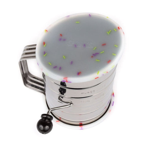 Sprinks Flour Sifter With 2 Silicone Lids - iPantry UAE