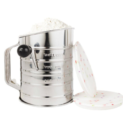 Sprinks Flour Sifter With 2 Silicone Lids - iPantry UAE