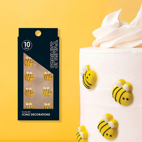 Sprinks Icing Decorations - Bumble Bee | 10 Piece - iPantry UAE