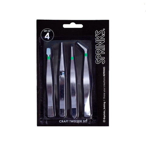 Sprinks Tweezers Set Of 4 - iPantry UAE