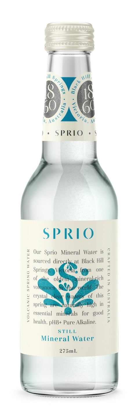 SPRIO 1860 Volcanic Spring Still Mineral Water 4 Pack | 275mL - iPantry UAE