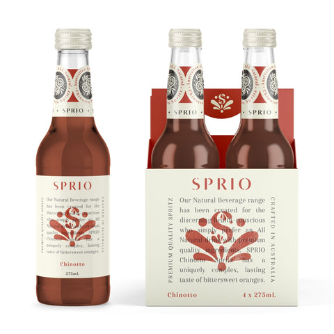 SPRIO Chinotto Spritz 4 Pack | 275mL - iPantry UAE