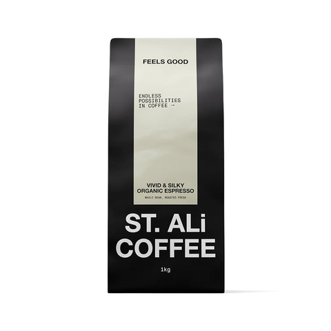 ST. ALi Feels Good Organic Espresso Blend Whole Beans | 1Kg - iPantry