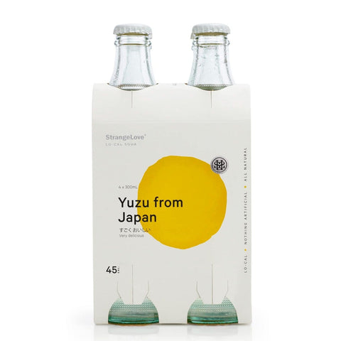 StrangeLove Yuzu Lo - Cal Soda 4 Pack | 300mL - iPantry