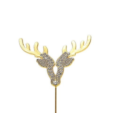 Sugar Crafty Diamante - Gold Reindeer - iPantry UAE