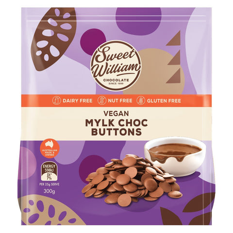 Sweet William Mylk Choc Buttons | 300g - iPantry UAE