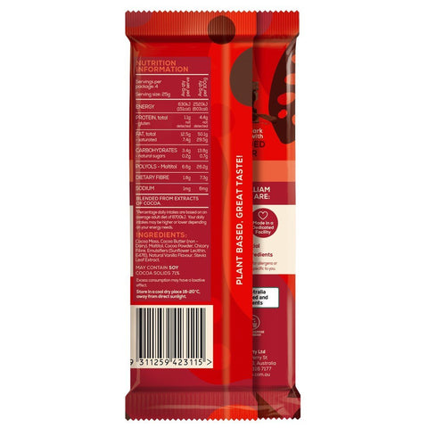 Sweet William Vegan Dark Chocolate No Added Sugar | 100g - iPantry UAE