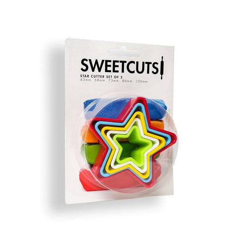 Sweetcuts Star Cutters Set Of 5 - iPantry UAE