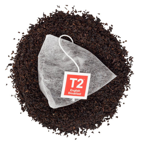T2 English Breakfast Tea Bag Classic Icon Tin 25 Pack | 50g - iPantry