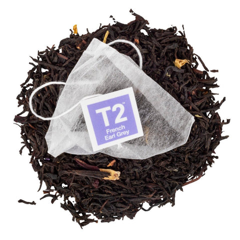 T2 French Earl Grey Tea Bag Classic Icon Tin 25 Pack | 50g - iPantry UAE