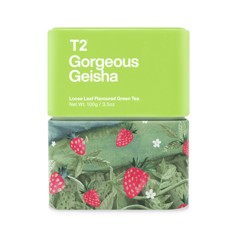 T2 Gorgeous Geisha Loose Leaf Classic Icon Tin | 100g - iPantry UAE