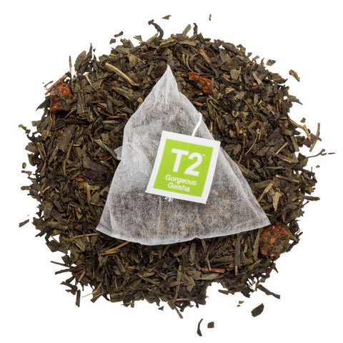 T2 Gorgeous Geisha Tea Bag Tin 60 Pack | 120g - iPantry UAE