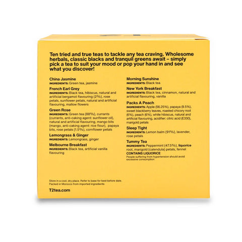 T2 Ten Teabags Gift Pack - T2