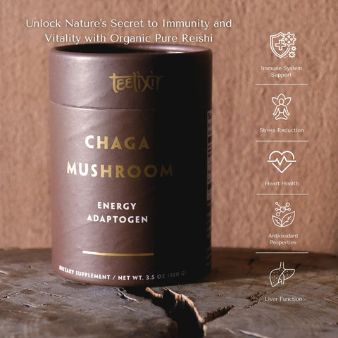 Teelixir Chaga Mushroom Extract | 50g - iPantry UAE