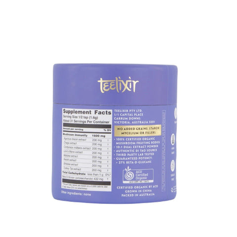 Teelixir Mushroom Immunity | 50g - iPantry UAE