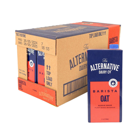 The Alternative Dairy Co Barista Oat Milk Box | 12 x 1L - iPantry UAE