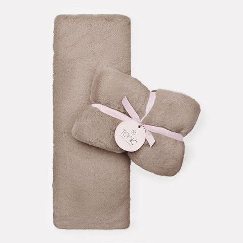 Tonic Deluxe Heat Pillow Mocha - iPantry UAE