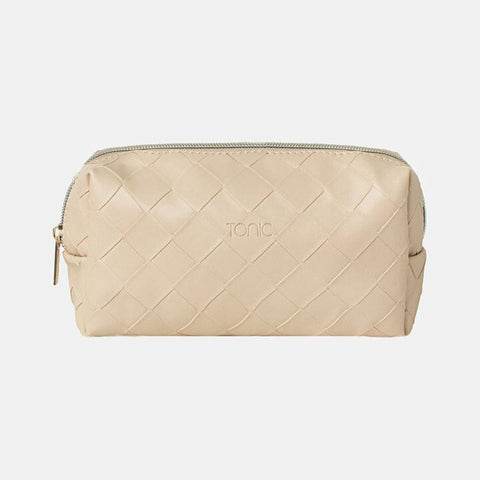 Tonic Woven Beauty Bag Small Sand - iPantry UAE