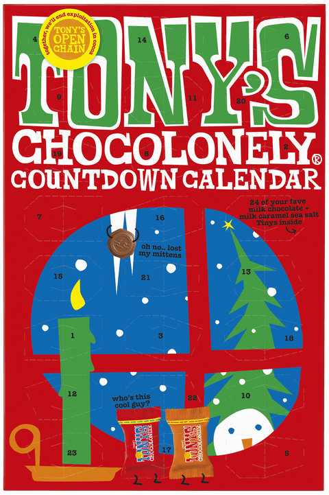 Tony's Chocolonely Tiny's Countdown Calendar | 216g - iPantry UAE