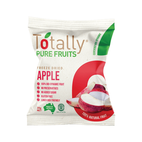 Totally Pure Fruits Freeze Dried Bio Dynamic Apple | 20g - iPantry