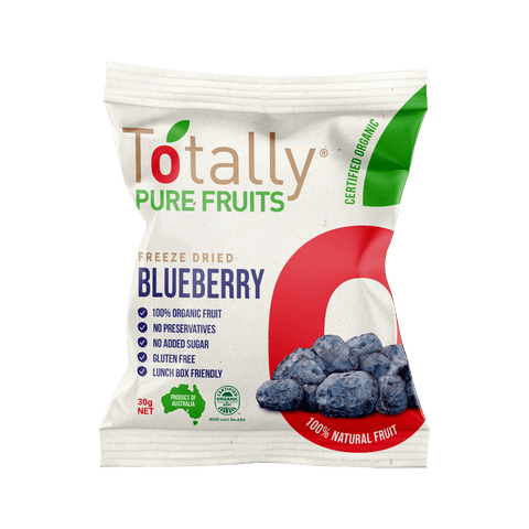 Totally Pure Fruits Freeze Dried Organic Blueberry | 30g - iPantry