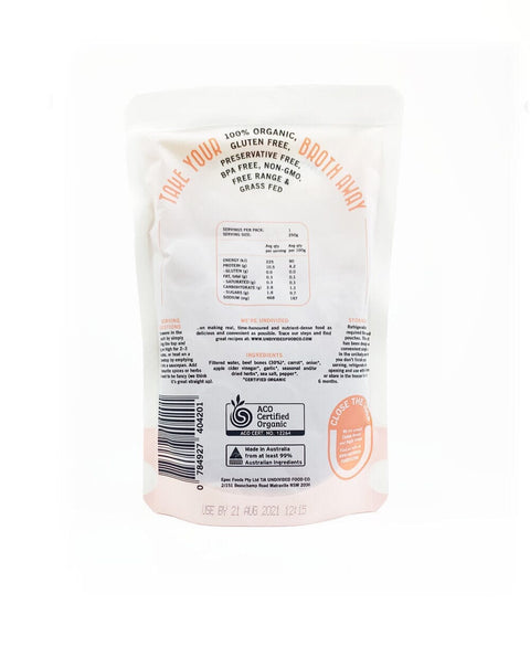 Undivided Food Co The Good Bones Beef Broth | 250mL - iPantry
