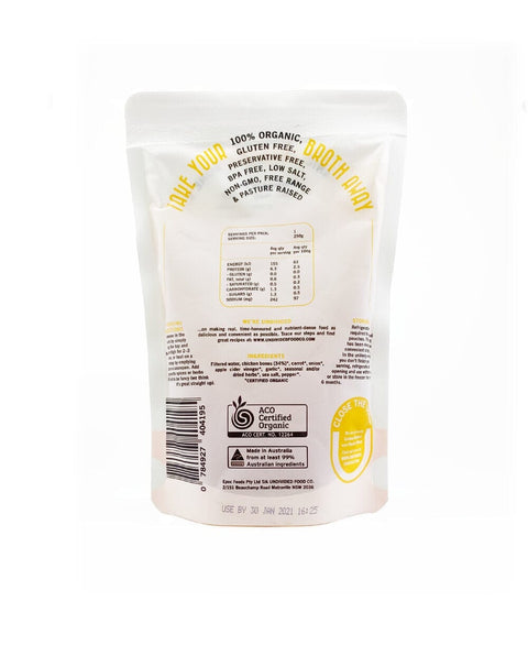 Undivided Food Co The Good Bones Chicken Broth | 250mL - iPantry