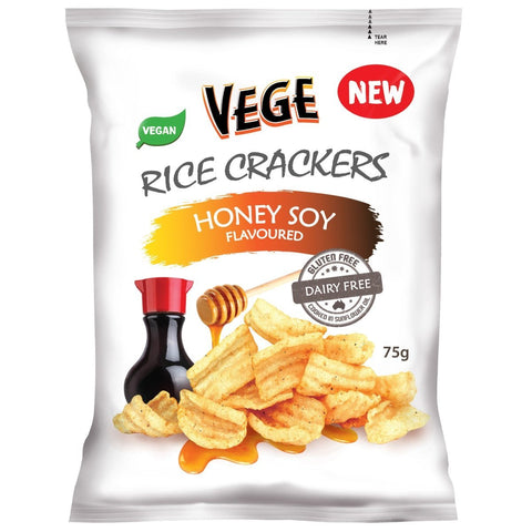Vege Chips Honey Soy Rice Crackers | 75g - iPantry