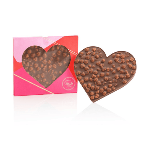 Venchi Brutto & Buono Heart Milk Chocolate with Hazelnuts | 200g - iPantry