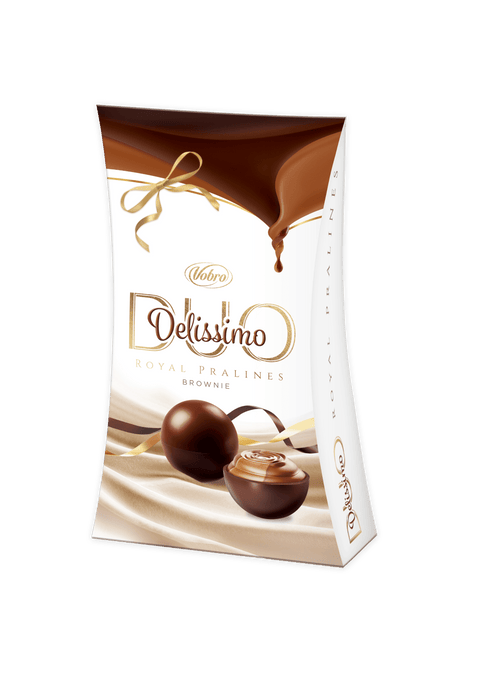 Vobro Delissimo DUO Brownie Pralines | 105g - iPantry