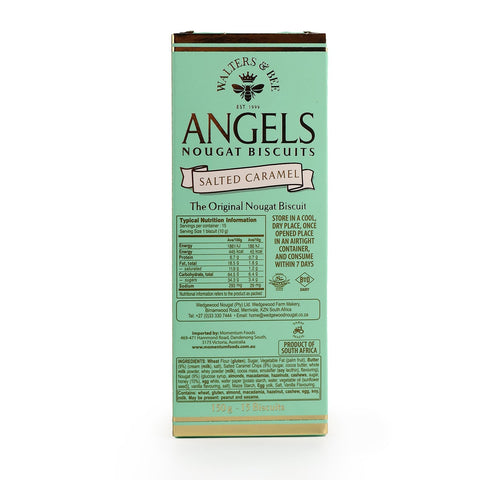 Walters Angels Nougat Biscuits Salted Caramel | 150g - iPantry