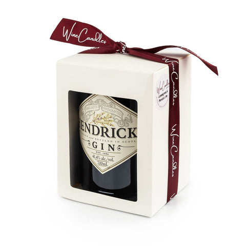 Wine Candles Hendricks Gin Lemongrass & Persian Lime Candle - iPantry UAE