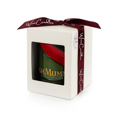 Wine Candles Mumm - Grand Cordon Vanilla Bean Candle - iPantry UAE