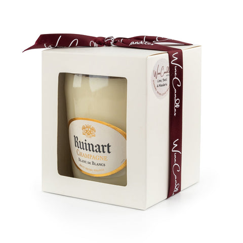 Wine Candles Ruinart Blanc de Blancs Lime Basil & Mandarin Candle - iPantry UAE