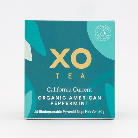 XO Tea California Current Peppermint Tea Bag 25 Pack - iPantry