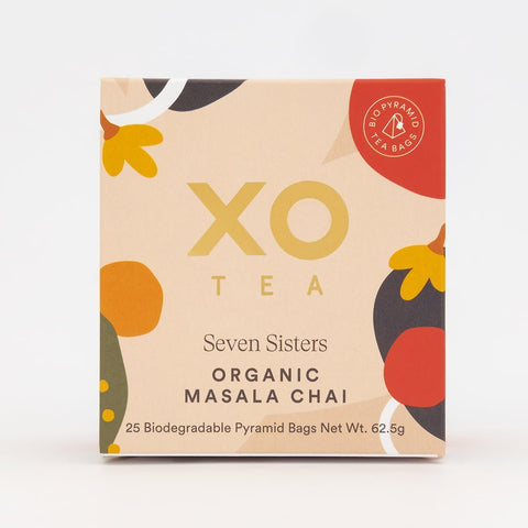 XO Tea Seven Sisters Masala Chai Tea Bag 25 Pack - iPantry UAE